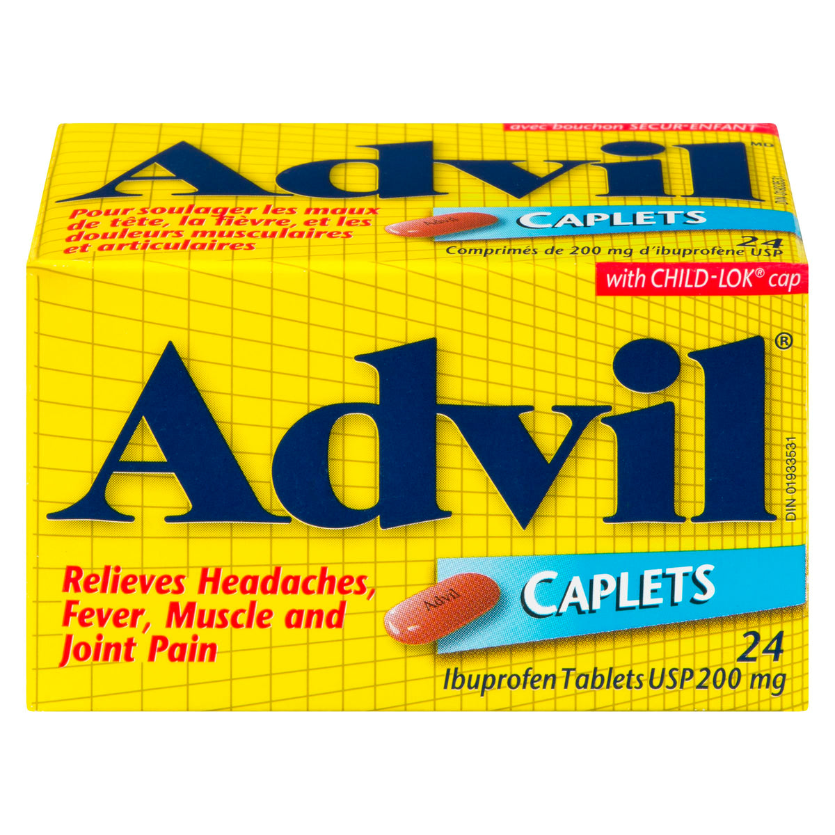 Advil Caplets 24-Pack