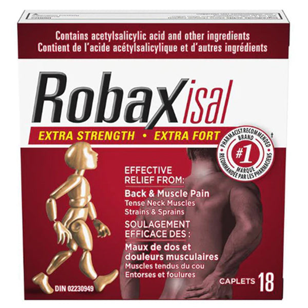 Robax Isal Back & Muscle Pain/tense Neck Muscles 18 ct