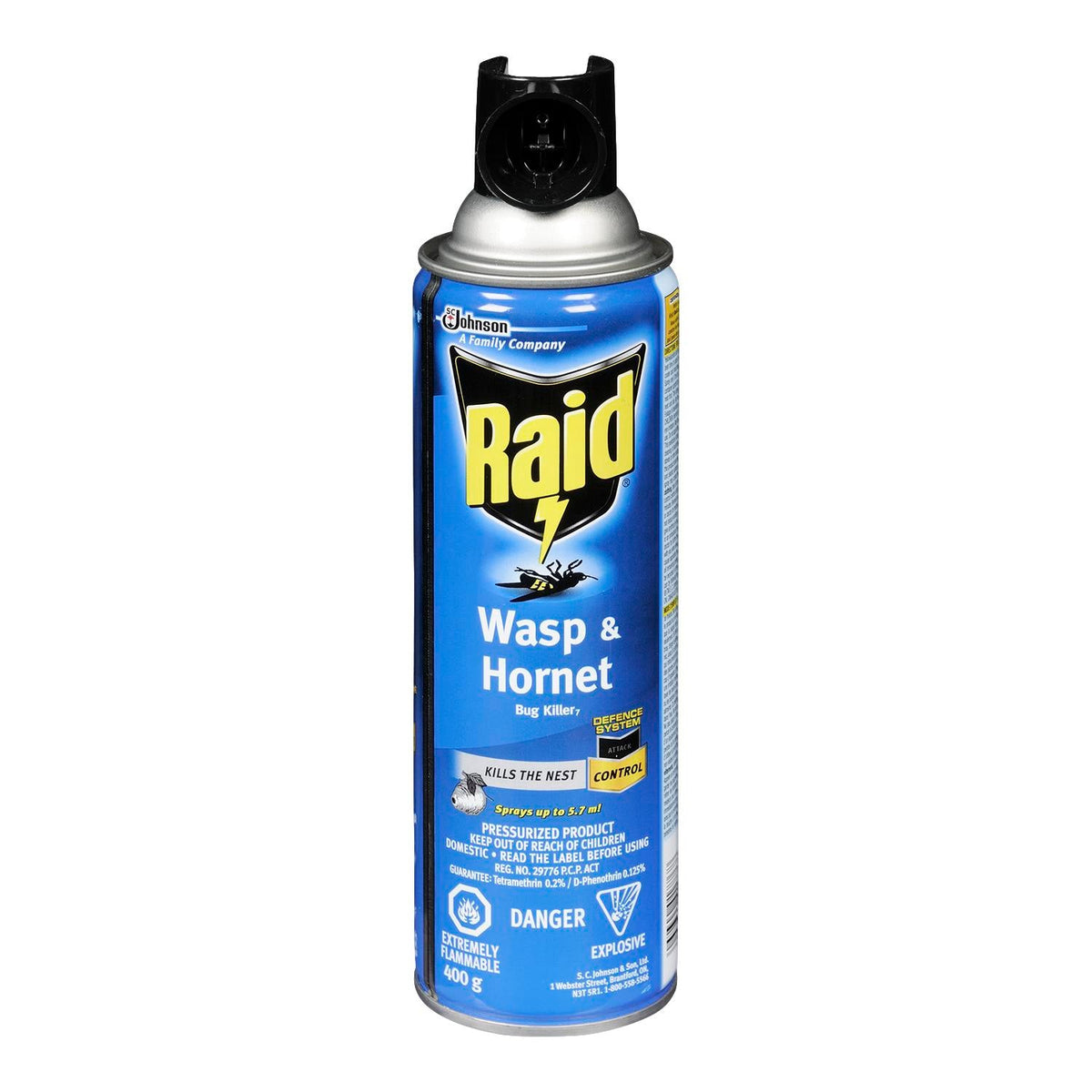 SCJ Raid Wasp & Hornet Killer 400 g