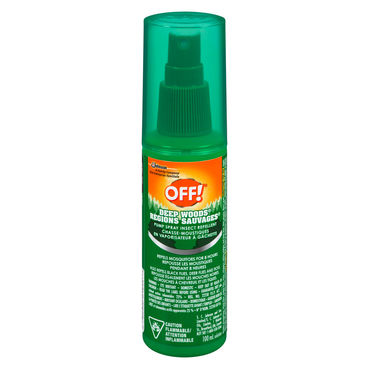 Sc Johnson Deep Wood Pump Spray Repellent 100 mL