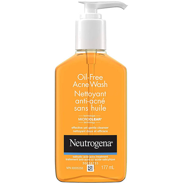 Neutrogena Oil Free Acne Wash 177 mL