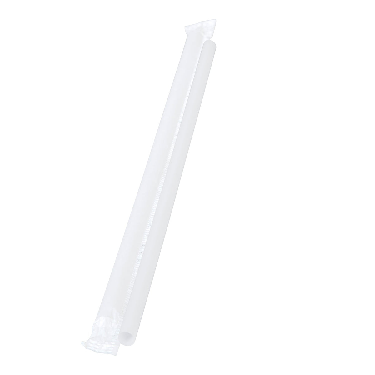 Stone Straw 8in Ms Bio Milkshake Wrapped 400 ct