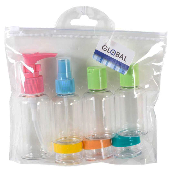 Global Travel Bottle Set 7 pc 15x5cm
