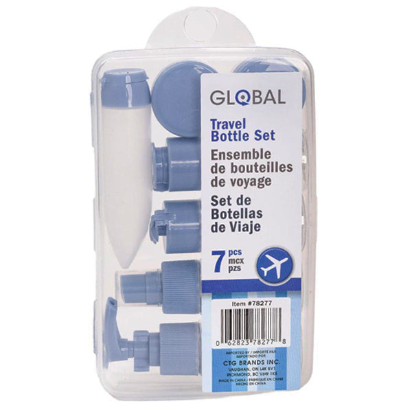 Global Travel Bottle Set 7 pc