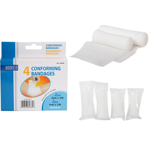 Bodico 4 pc Conforming Bandages