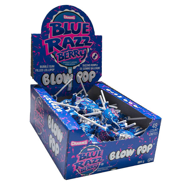 Charms Blue Razz Pop 48 ct
