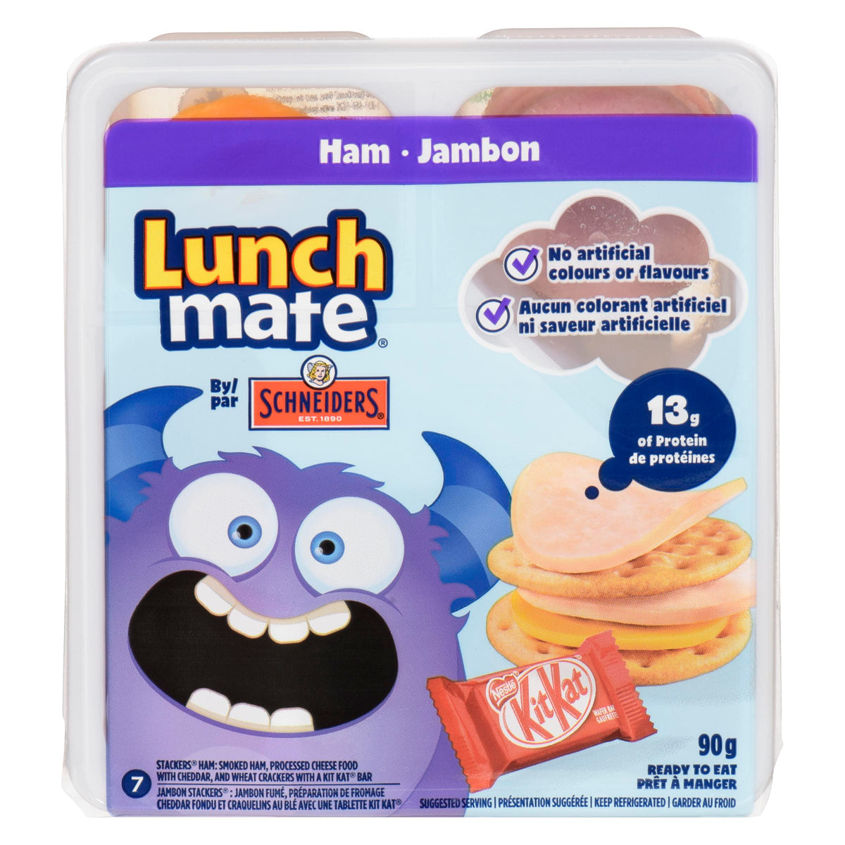 Schneiders Lunch Mate Stacker Ham 90 g