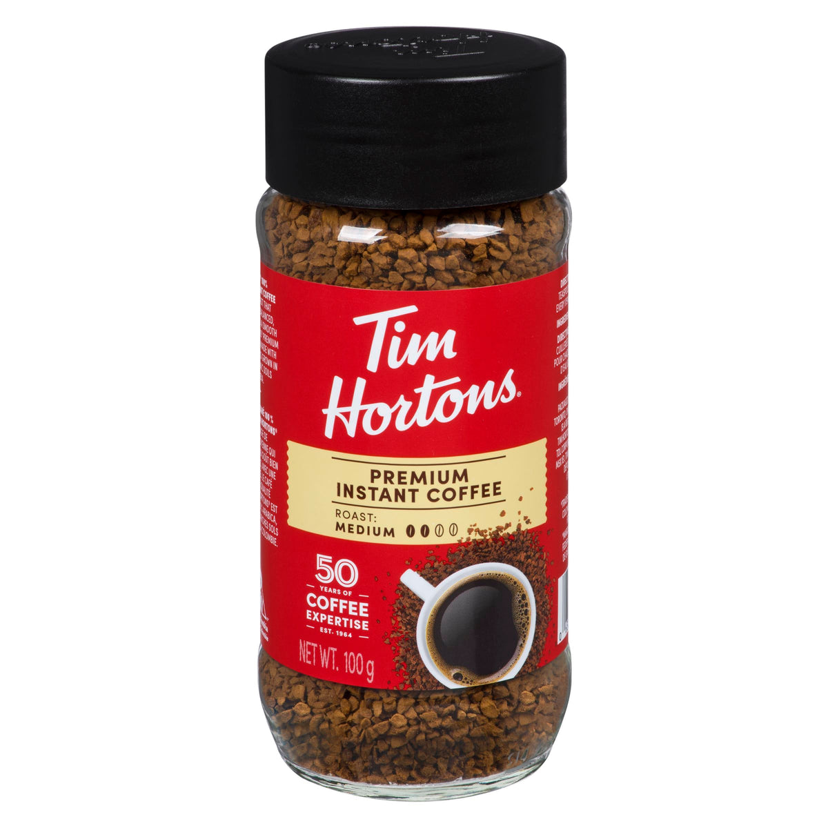 Tim Hortons Medium Roast Instant Coffee 100 g