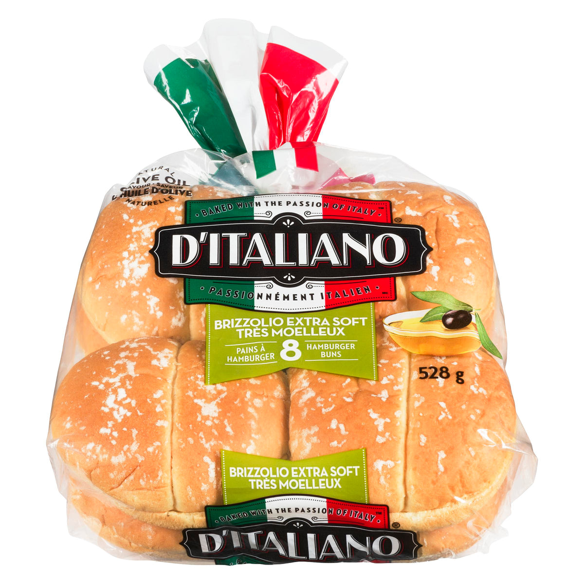 D'italiano Ditaliano Brizzolio Hamburger Buns 8 ct