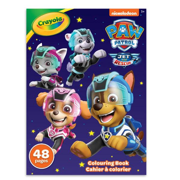 Crayola Paw Patrol Colouring Book 48-PGS