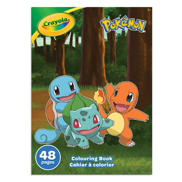 Crayola Pokemon Colouring Book 48-PGS