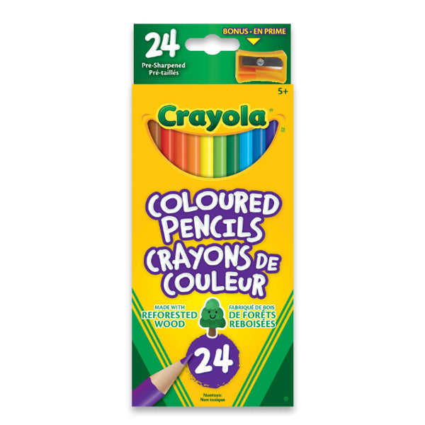 Crayola 24 pc Coloured Pencils