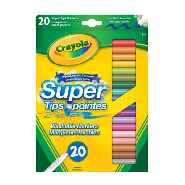 Crayola 20 pc Super Tips Washable Markers