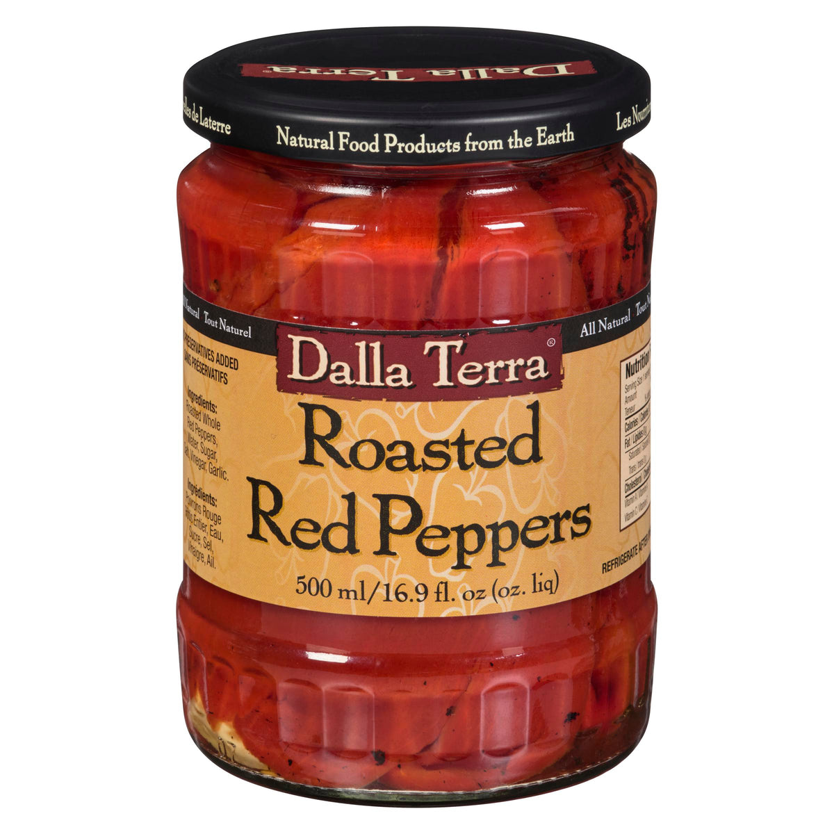 Dalla Terra Roasted Red Peppers 500 mL