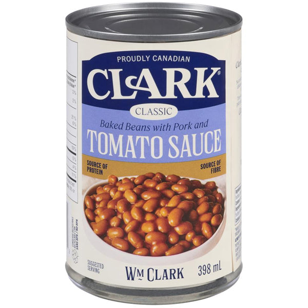 Clark Beans w/ Tomato Sauce & Pork 398 mL