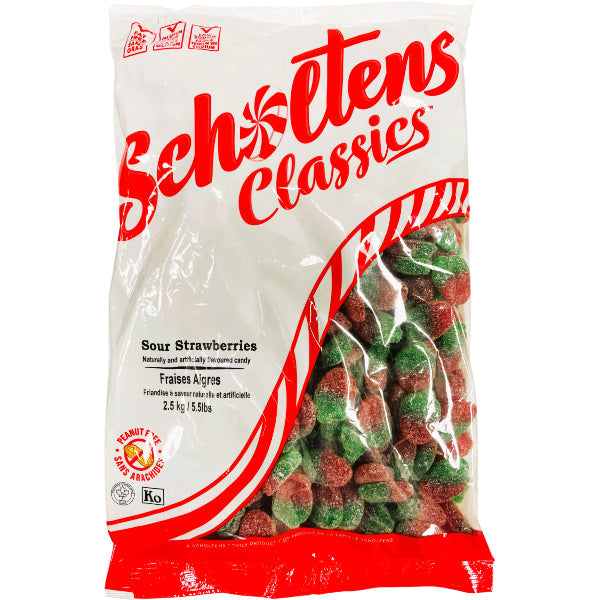 Scholtens Sour Strawberries 2.5 kg