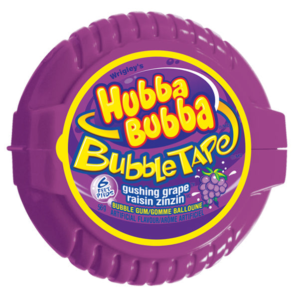 Hubba Bubba Gushing Grape Tape 56 g