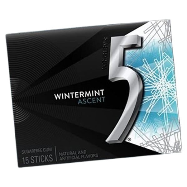 5 Gum Ascent Wintermint Sticks 15 ct