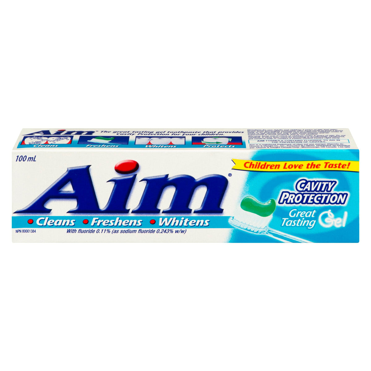 AIM Cavity Protection Gel Toothpaste 100 mL