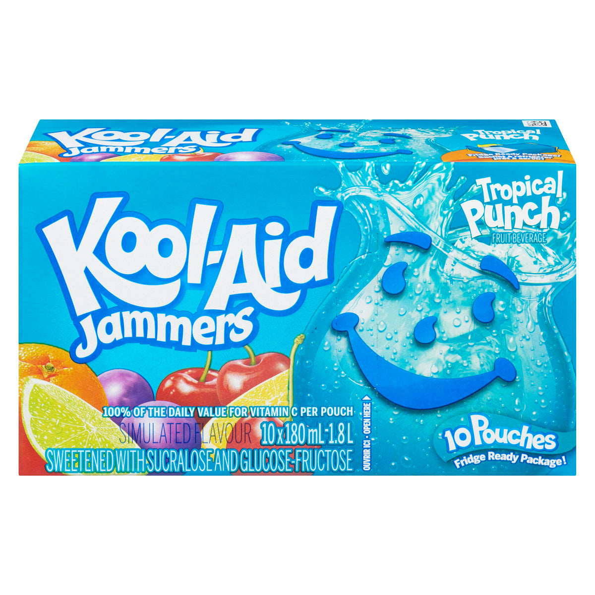 Kool-aid Jammers Tropical Punch 180 mL