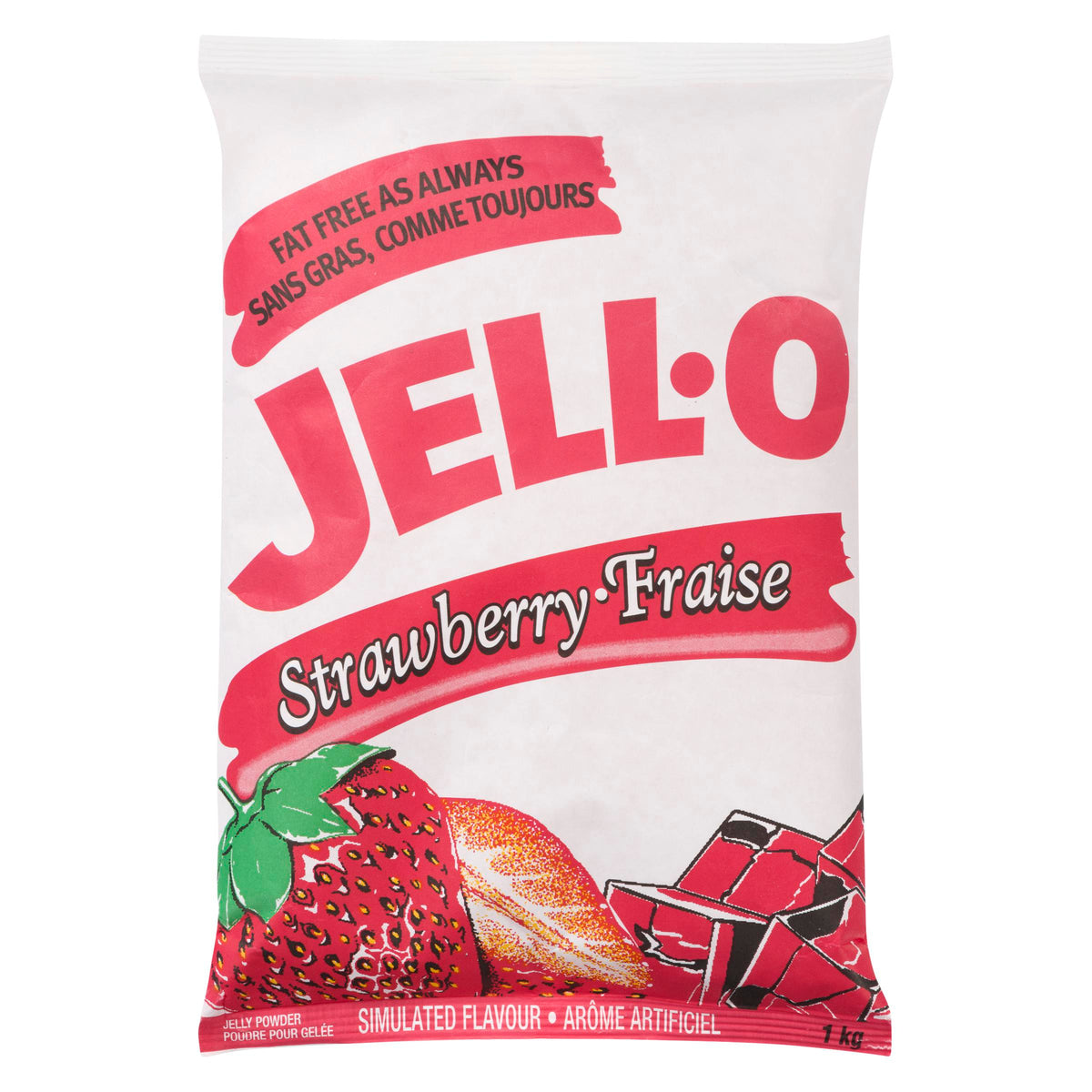 Jello Strawberry 1 kg