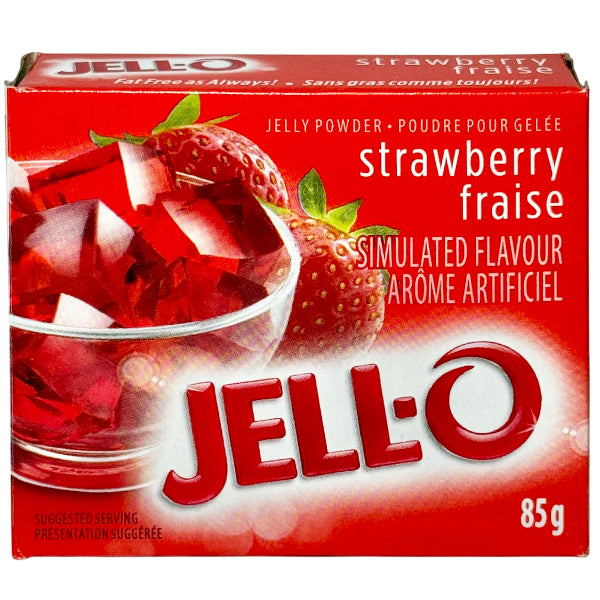 Kraft Jello Strawberry Flavour 85 g