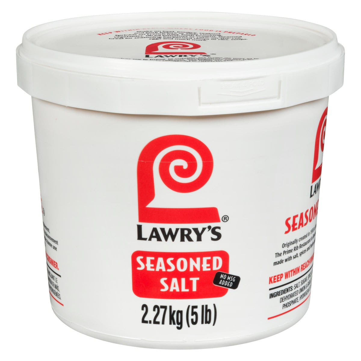 Lawrys Seasoned Salt 2.27 kg