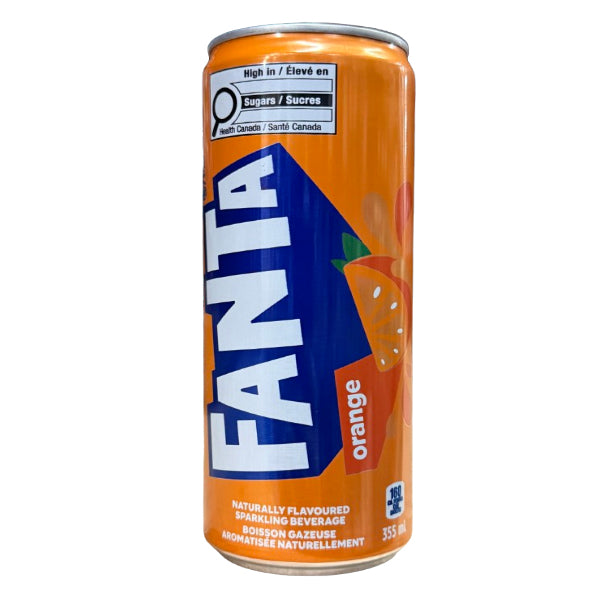 Fanta Orange Slim Cans 355 mL