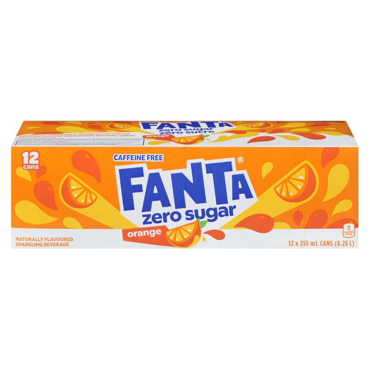 Fanta Orange Zero Cans 355 mL