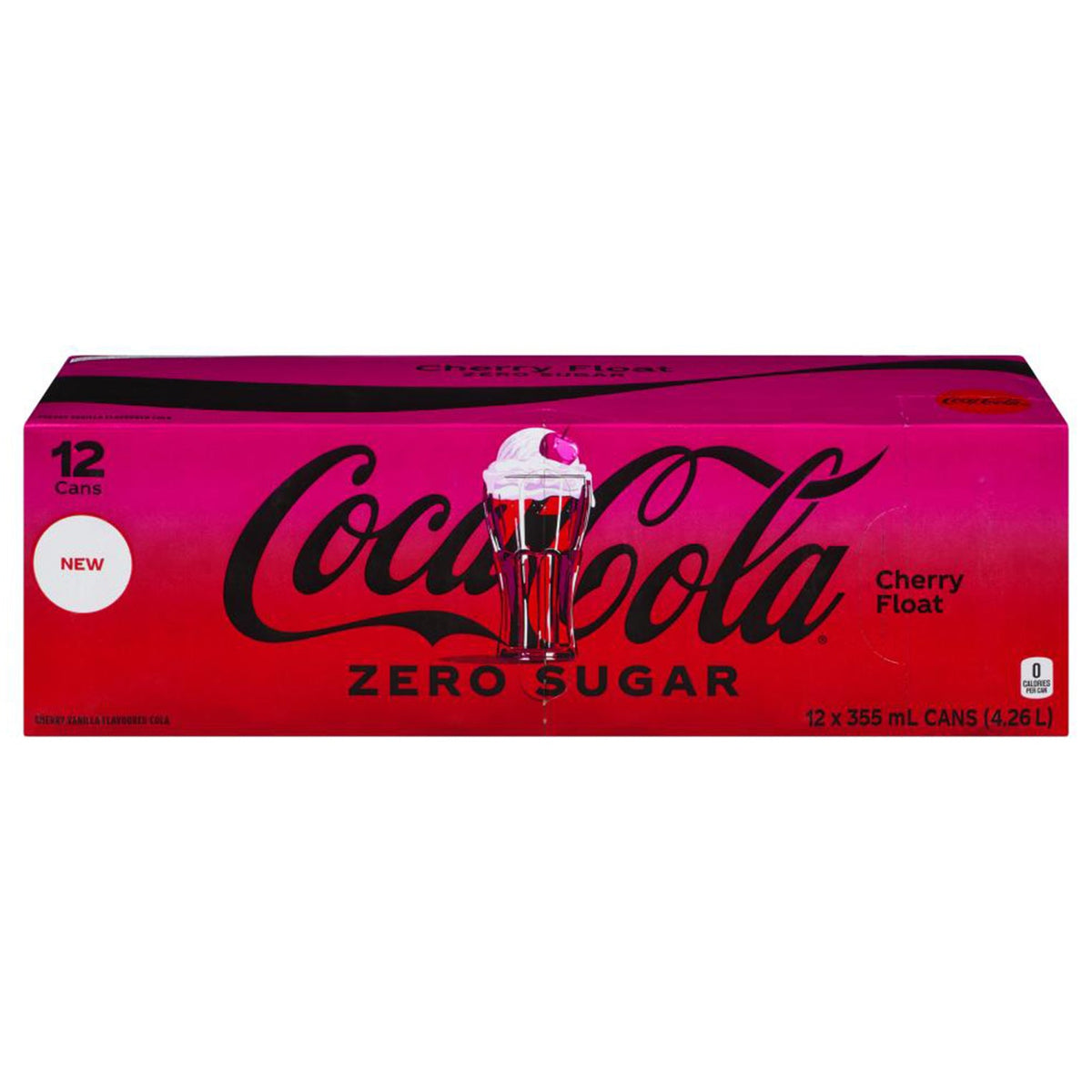 Coca Cola Cherry Coke Zero Cans 355 mL