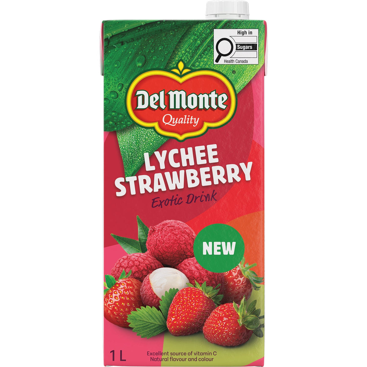 Del Monte Lychee Strawberry 1 L