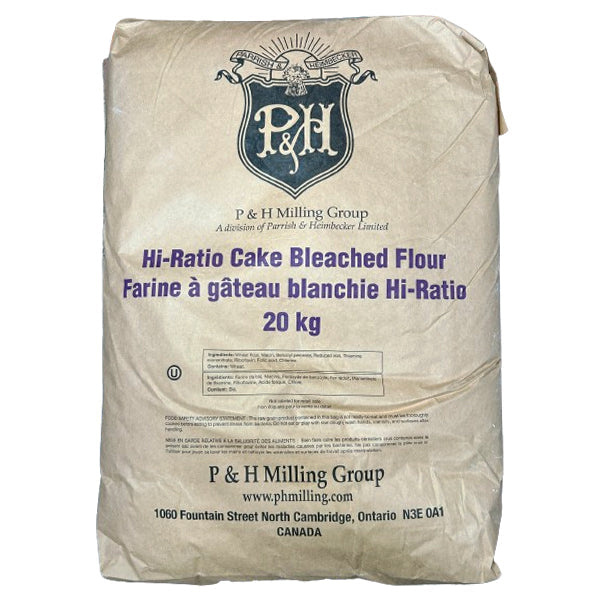P&H Hi-ratio Cake Flour Bleached 20 kg