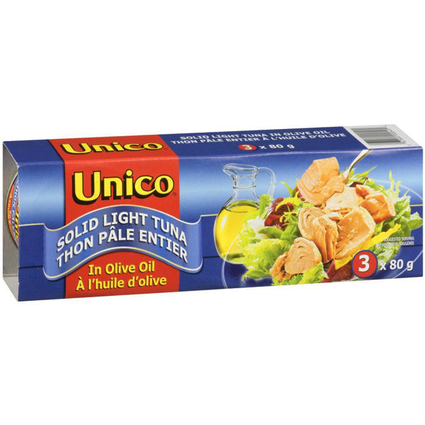 Unico Olive Oil Tuna 3x80 g