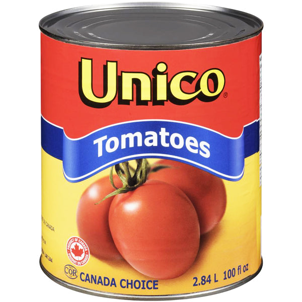 Unico Plum Tomatoes 100 oz