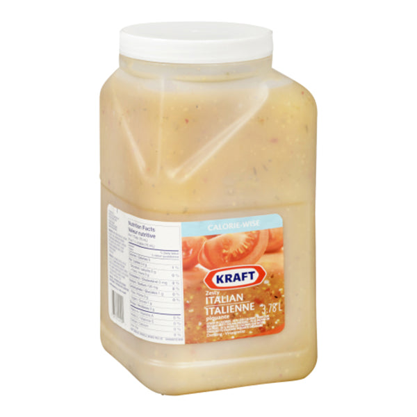 Kraft Heinz Zesty Italian Low Calories Dressing 3.78 L