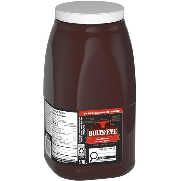Kraft Heinz Bullseye Bold Org Sauce 3.78 L