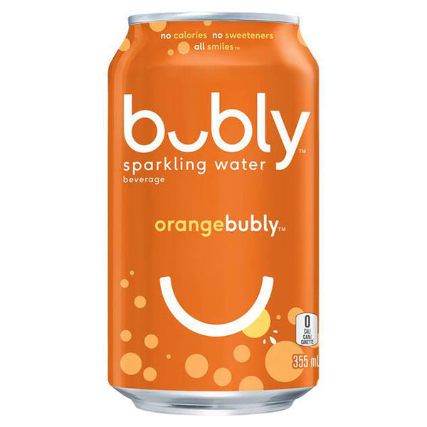 Bubly Orange Sparkling 355 mL