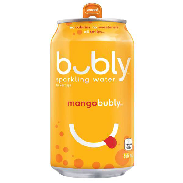 Bubly Mango Sparkling 355 mL