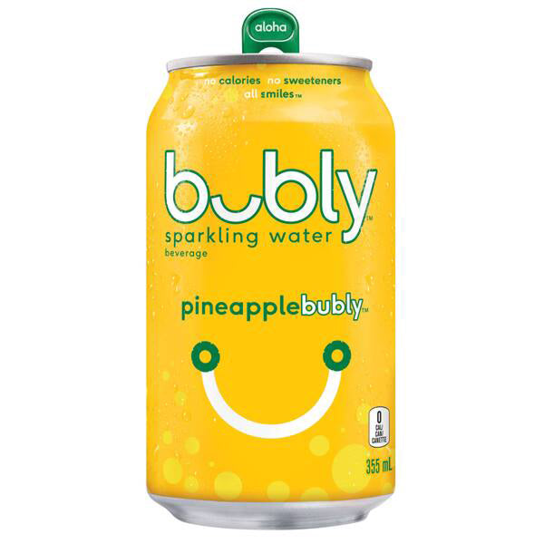 Bubly Pineapple Sparkling 355 mL