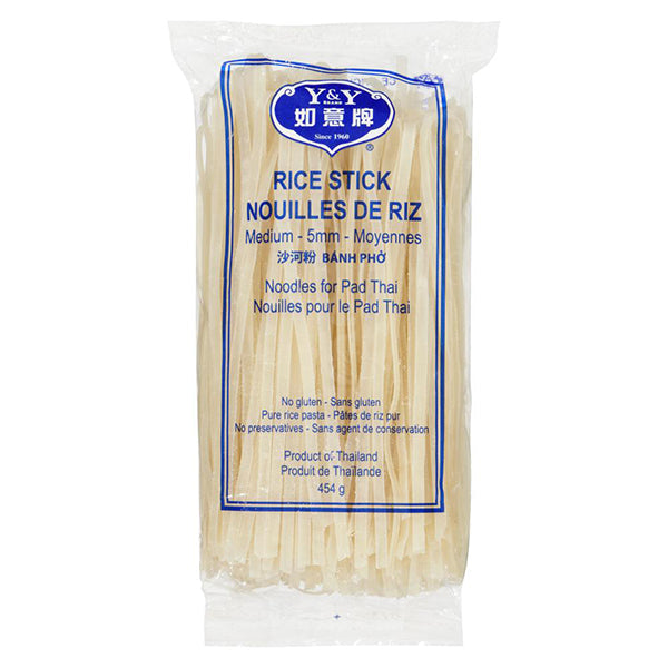 Young and Y & Medium Rice Sticks 5mm 454 g