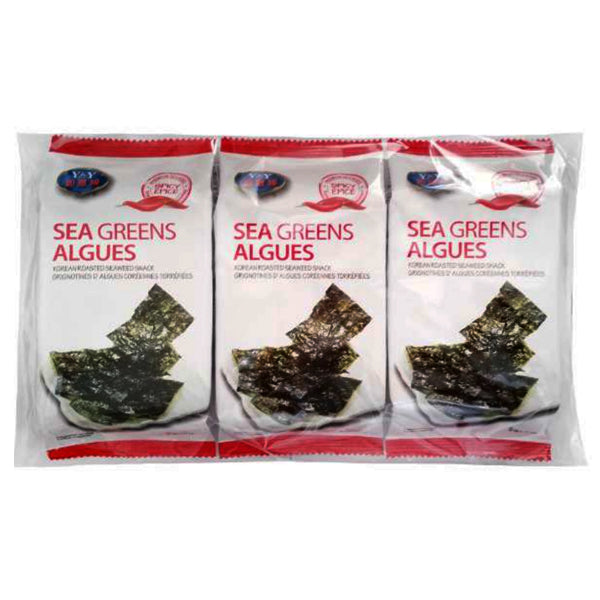 Y&Y Sea Greens Seaweed Spicy 3x5 g