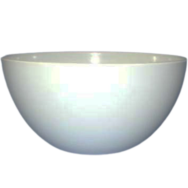 Standa Bowl 10in Dia Deep -melamine Wht.