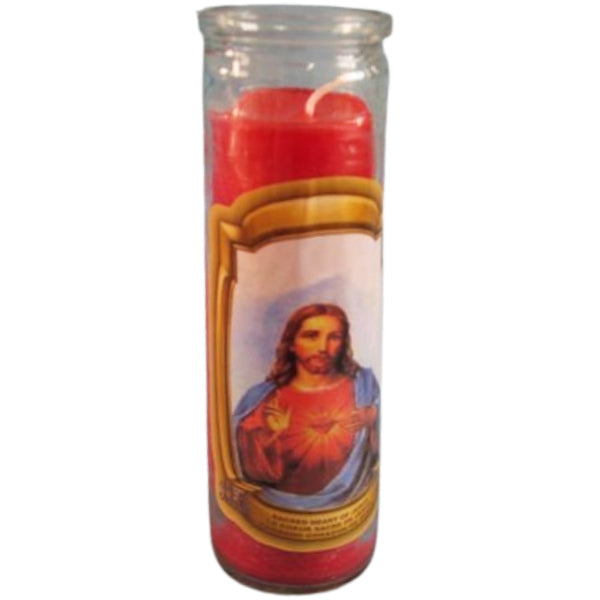 Standa Rel.candle Sacred Heart