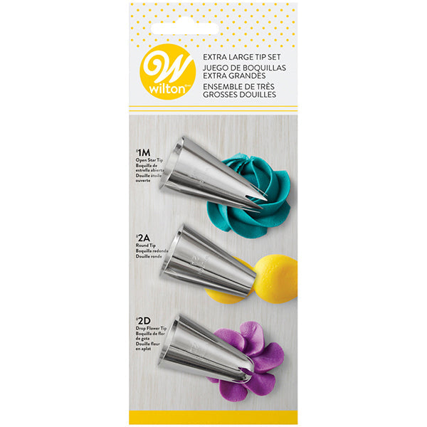 Wilton Extra Large Decorating Tip 3 ct