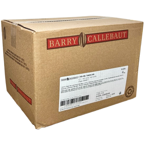 Callebaut Semi Sweet Chocolate Chips Dairy Free 10000 ct 50LB