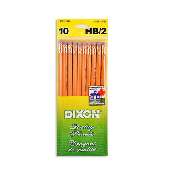 Dixon Hb/2 Pencils 10-Pack