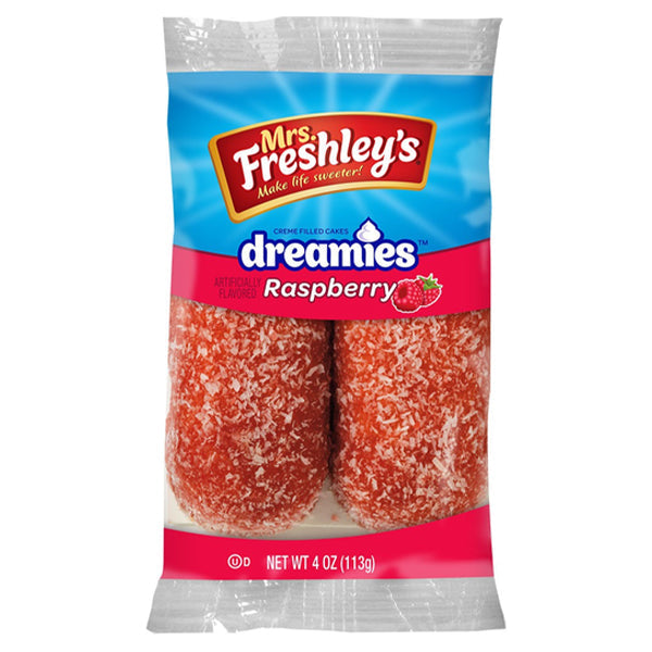 Mrs Freshley Raspberry Dreamies 4 oz