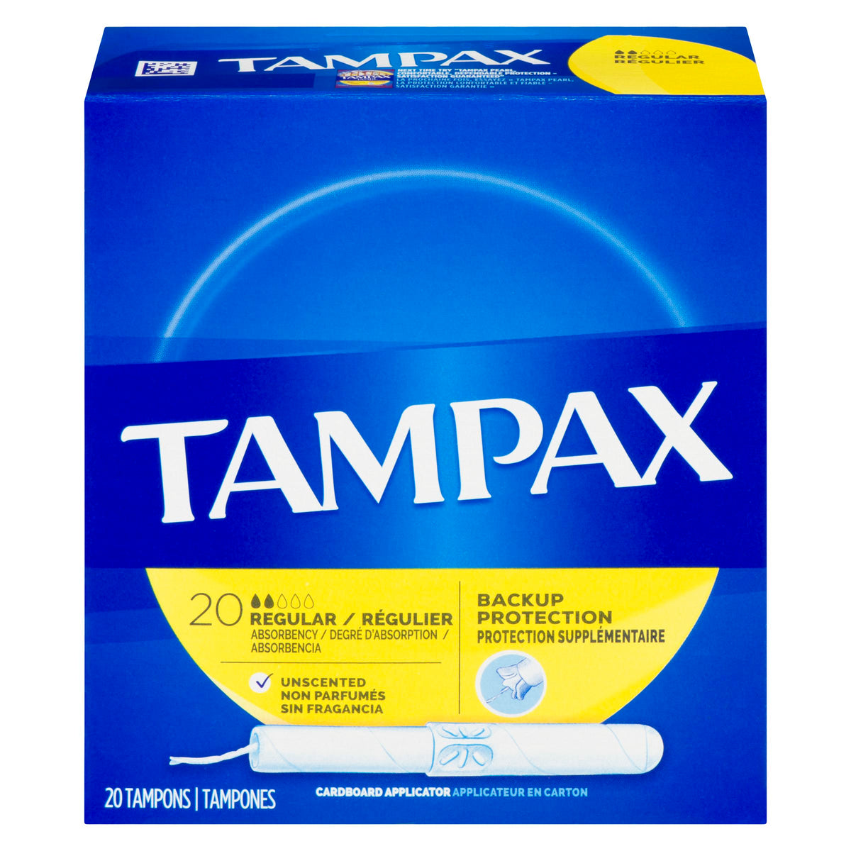 Tampax Regular Tampons 20 ct