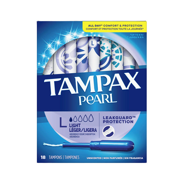 Tampax Pearl Light 18 ct
