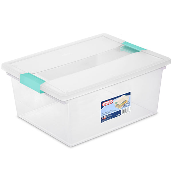 Sterilite Deep Clip Box